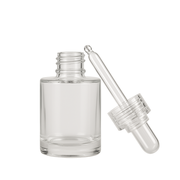 Serum Bottle - 30 ml Transparent Cap