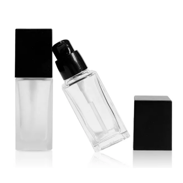 Glass Pump Bottle For Foundation/Lotion/Serum 30ML