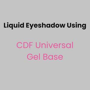 CDF Universal Gel Base in use